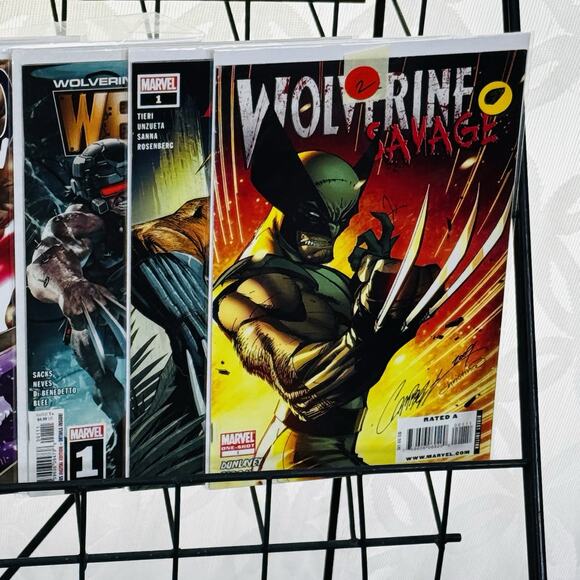 13 Wolverine One Shot Lot Savage Weapon Plus Wendigo Save The Tyger Firebreaker - Picture 6 of 6